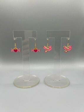 Mother’s Day Charm Earrings - Handmade #E0305C